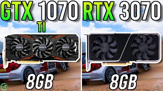 GTX 1070 Ti vs RTX 3070 8GB  Tested in 2023 [upl. by Onimod]