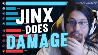 Imaqtpie  1V9 JINX DAMAGE IS RIDICULOUS THIS GAME [upl. by Gnah878]