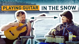 Iceman Wim Hof Playing Guitar [upl. by Sharline]