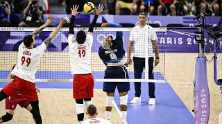 Olimpiadi Parigi 2024 Volley Francia 🇫🇷 Polonia 🇵🇱 NGAPETH STELLARE VITTORIA CLAMOROSA IN FINALE [upl. by Eissert531]