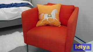 Ikea Ekero Armchairs Skiftebo Orange [upl. by Rachelle]