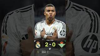 FT Real Madrid 20 Real Betis  20242025 Laliga Results [upl. by Aznerol956]