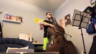 Bass Solos Rigadoon  Suzuki Book 2 [upl. by Tnecillim571]