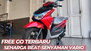 Yamaha FREE GO Terbaru 2024  Harga Setara Beat Senyaman Vario [upl. by Eldreda884]