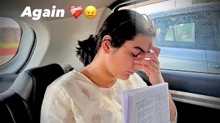 NEET 2024 Exam Reaction of her  Marks Calculated 😢 VLOG [upl. by Bambi]