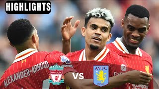 Aston Villa vs Liverpool  Match Highlights  Premier League 2024 [upl. by Keele]