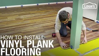 How To Install Waterproof Vinyl Plank Flooring  DIY Flooring Installation [upl. by Gorlicki596]