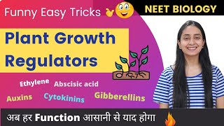 Super Easy Tricks to Learn All PLANT HORMONES Functions  NEET BIOLOGY [upl. by Asiil441]