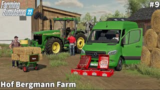 Feeding Animals Cleaning Stables Selling Beef amp GoatSheep Meet│Hof Bergmann│FS 22│Timelapse9 [upl. by Ardnait]