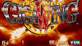 Demo ギガウイング  Giga Wing CCapcom 1999 [upl. by Ama]