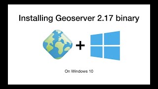 Geoserver installation in windows [upl. by Hakvir720]