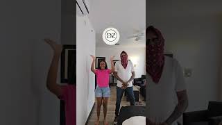 Vybz Kartel Daughter Adiana TRY The Dance Trend With His DAD [upl. by Anaer466]