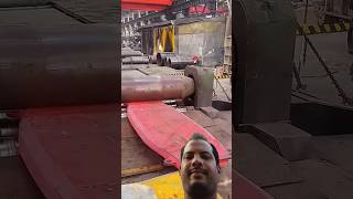 Coil process with hot steel plate  good tools and machinery shorts youtube [upl. by Atoiganap112]