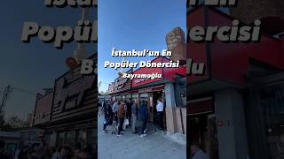 İstanbulun En Popüler Dönercisi  Bayramoğlu Döner Kavacık [upl. by Ojytteb]