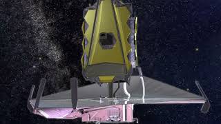 James Webb Space Telescope Deployment Animation [upl. by Einneb918]