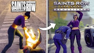 Saints Row 2022 vs Saints Row 3  Physics and Details Comparison [upl. by Aihtennek]