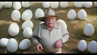 AI Wilford Brimley amp pals love EGGS from their heads down to their legs the incredible edible egg [upl. by Gamaliel]