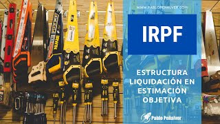 Caso práctico de IRPF 5B Estructura de liquidación en estimación objetiva [upl. by Ellswerth]