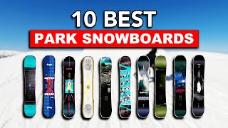 10 Best Park Snowboards [upl. by Oigaib]