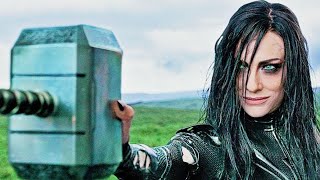 Thor vs Hela  First Fight Scene  Hela Destroys Mjolnir  Thor Ragnarok 2017 Movie CLIP 4K [upl. by Ymij]