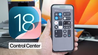 iOS 18 Handson Control Center [upl. by Enorej]