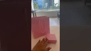 Swarovski unboxing reel swarovski swarovskijewelry unboxing birthdaygift [upl. by Coffey217]