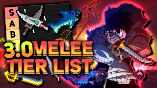 Dead Cells v30  All Melee Weapons Tier List 2022 [upl. by Einahpad]