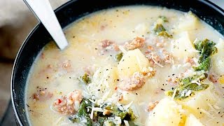 Crock Pot Zuppa Toscana [upl. by Novert]