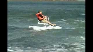 itBikes  Pedal Boat  Water Bike  Rough Water [upl. by Kellie]