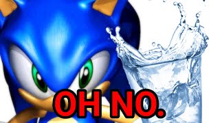 Sonic Drinks Some Water [upl. by Eelaras]