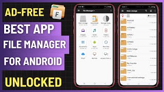 Best Free File Manager App for Android [upl. by Eimat219]