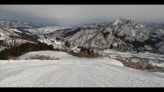 Skiing in Yuzawa Kogen Japan A Panoramic Adventure in 4K [upl. by Othilia]