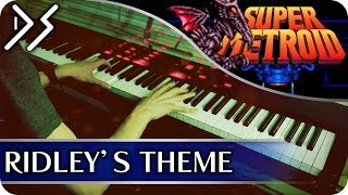 Super Metroid  quotRidleys Themequot Piano Cover Remastered  DS Music [upl. by Naro]