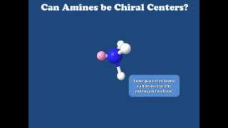 Nitrogen as a Chiral Center [upl. by Pandora305]