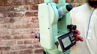 how to set up theodolite bangla  theodolite Kolida Total Station  ডিজিটাল সার্ভে কাজ বাংলায়। [upl. by Ahsinit]