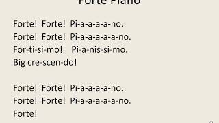 Forte Piano [upl. by Sirehc]