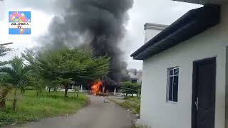 WATCH AS IKWERRE ELEME LGA SECRETARIATS IN RIVERS STATE SET ABLAZE [upl. by Gastineau]