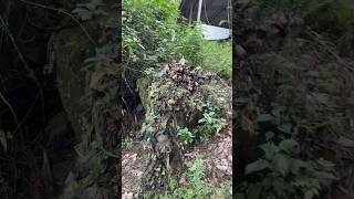 Sniper em ação  camuflagem perfeita feita a mão  airsoft camuflagem sniperking sniper [upl. by Swanhildas241]