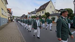 Jubiläumsschützenfest in Oeventrop 2024 Großer Festumzug [upl. by Ayihsa]