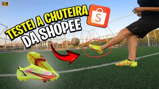 TESTANDO A CHUTEIRA DA SHOPEE [upl. by Ecinnaj556]