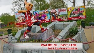 WALIBI Holland NL  FAST LANE  Coaster Onride Mix 2015 by kirmesmarkus [upl. by Roxy777]