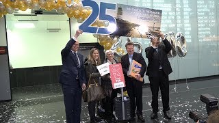 25 Millionen Passagiere am Flughafen WienSchwechat [upl. by Gomez318]