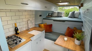 VW Crafter Hand Crafted luxury Campervan  California by Reset amp Chill Campers [upl. by Steinberg]