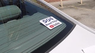 504 Road Trips Window Stickers and New Upload Schedule [upl. by Tnaryb]