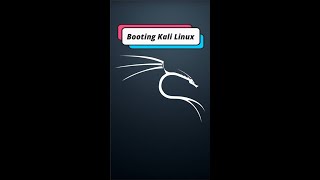 Kali Linux Booting 1 Minute Series Coders Hub  kalilinux linux hacking ethicalhacking Shorts [upl. by Amikat]