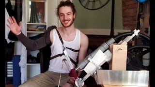 Mrk II Upgraded Exoskeleton Arm Project Gaia Episonde 2 [upl. by Araed]