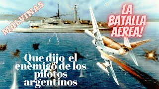 Impactante Reconocimiento inglés a pilotos argentinos en guerra de Malvinas 1 de mayo bautismo [upl. by Koorb279]