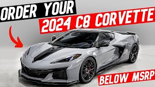 Heres WHY YOU should Order your 2024 C8 Corvette from Ciocca BELOW MSRP [upl. by Glover]