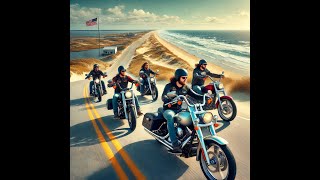 Epic Motorcycle Ride Along the Outer Banks Coastline [upl. by Von]