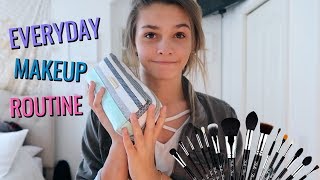 MY 2018 EVERYDAY MAKEUP ROUTINE [upl. by Petersen48]